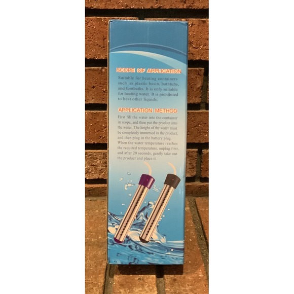 Immersion Water Heater 1500W Black 110-125V AC - Picture 2 of 6